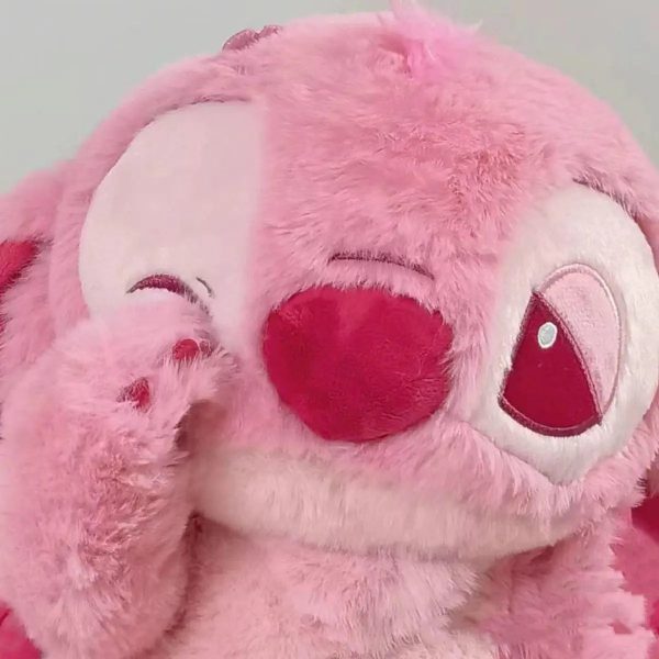 Disney Pink Stitch Sakura Plush Toy - Kawaii Room Decor & Gift