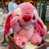 Disney Pink Stitch Sakura Plush Toy - Kawaii Room Decor & Gift