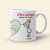 Distance Means So Little - Personalized Couple Mug Set - Gift For Couple Distance Means So Little - Personalized Couple Mug Set - Gift For Couple