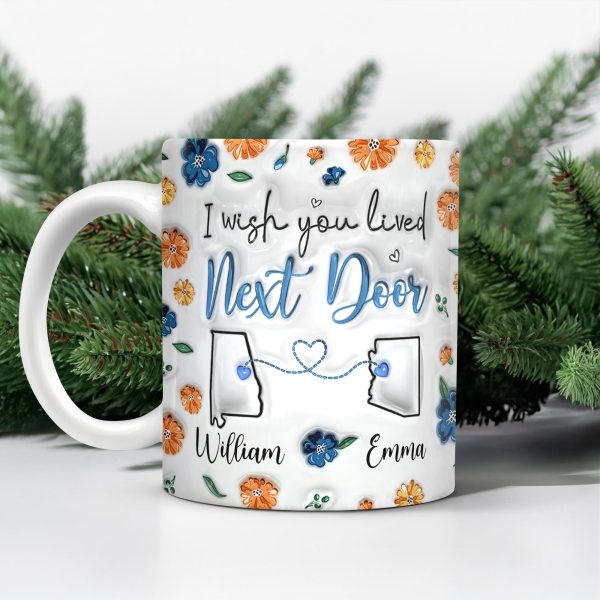 Distance Means So Little When Someone Means So Much - Personalized 3D Mug LM32 895003 Distance Means So Little When Someone Means So Much - Personalized 3D Mug LM32 895003