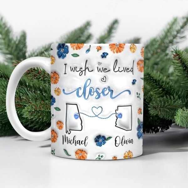 Distance Means So Little When Someone Means So Much - Personalized 3D Mug LM32 895003 Distance Means So Little When Someone Means So Much - Personalized 3D Mug LM32 895003