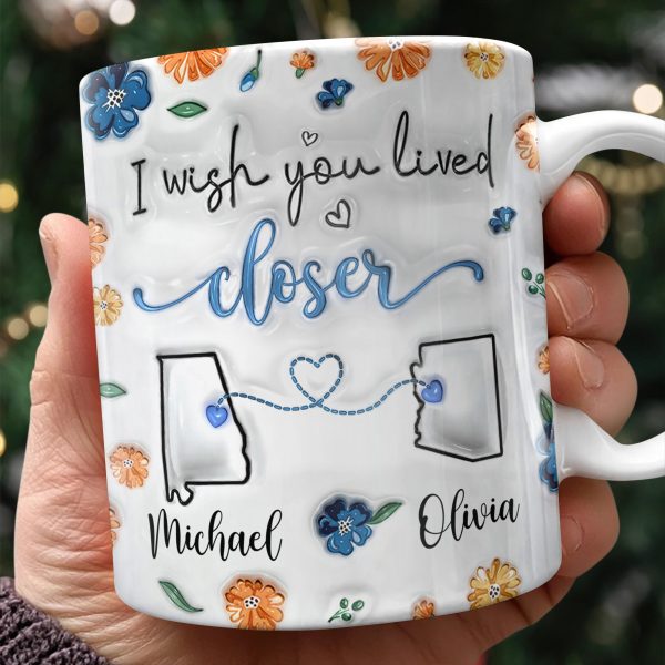 Distance Means So Little When Someone Means So Much - Personalized 3D Mug LM32 895003 Distance Means So Little When Someone Means So Much - Personalized 3D Mug LM32 895003
