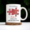 Distance Means So Little When You Mean So Much Puzzle Heart Mug - Personalized Custom Coffee Mug - FAM229_MG Distance Means So Little When You Mean So Much Puzzle Heart Mug - Personalized Custom Coffee Mug - FAM229_MG