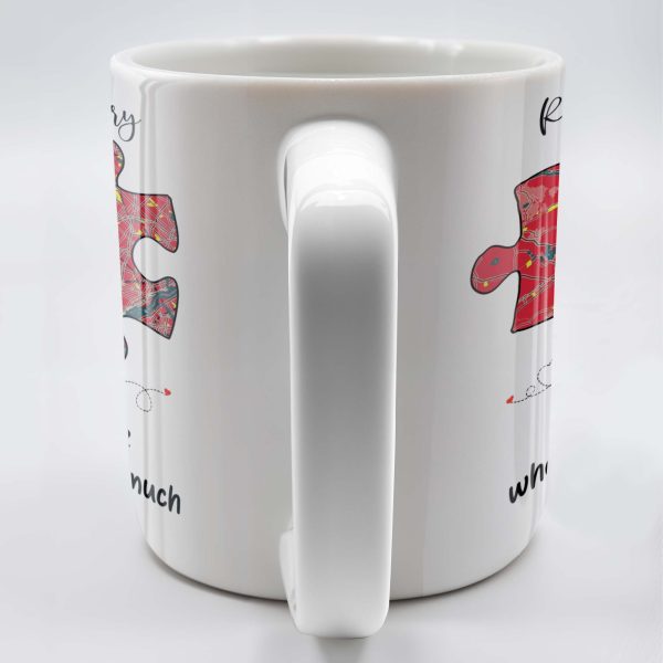Distance Means So Little When You Mean So Much Puzzle Heart Mug - Personalized Custom Coffee Mug - FAM229_MG Distance Means So Little When You Mean So Much Puzzle Heart Mug - Personalized Custom Coffee Mug - FAM229_MG