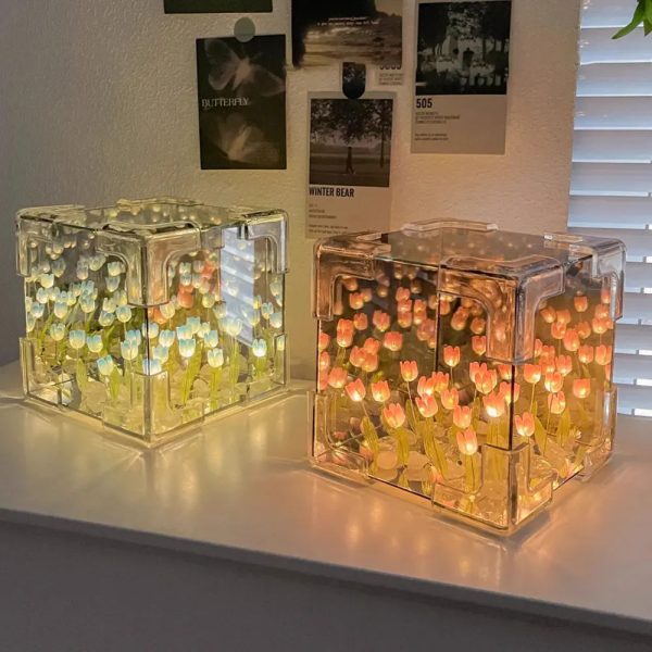 Diy Tulip Night Lamp Diy Tulip Night Lamp