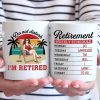 Do Not Disturb, This Is My Weekly Schedule - Personalized Custom Mug - Appreciation, Retirement Gift For Coworkers, Work Friends, Colleagues, Family Members