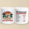 Do Not Disturb, This Is My Weekly Schedule - Personalized Custom Mug - Appreciation, Retirement Gift For Coworkers, Work Friends, Colleagues, Family Members