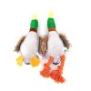 Dog Chew Toys Cute Plush Duck Sound Toy Stuffed Squeaky Animal Squeak