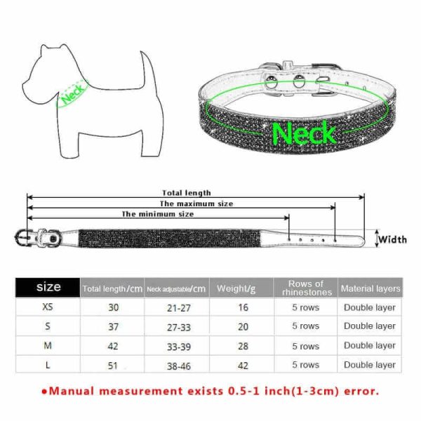 Dog Crystal Collar