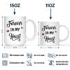 Dog Dad Forever In My Heart - Memorial Gift For Dog Lovers - Personalized Mug Dog Dad Forever In My Heart - Memorial Gift For Dog Lovers - Personalized Mug