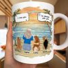 Dog Dad Forever In My Heart - Memorial Gift For Dog Lovers - Personalized Mug Dog Dad Forever In My Heart - Memorial Gift For Dog Lovers - Personalized Mug