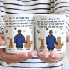 Dog Dad If I Could Talk - Personalized Mug Dog Dad If I Could Talk - Personalized Mug