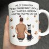 Dog Dad If I Could Talk - Personalized Mug Dog Dad If I Could Talk - Personalized Mug