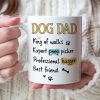 Dog Dad King Of Walks Personalized Coffee Mug DR-WHM-04nati050523