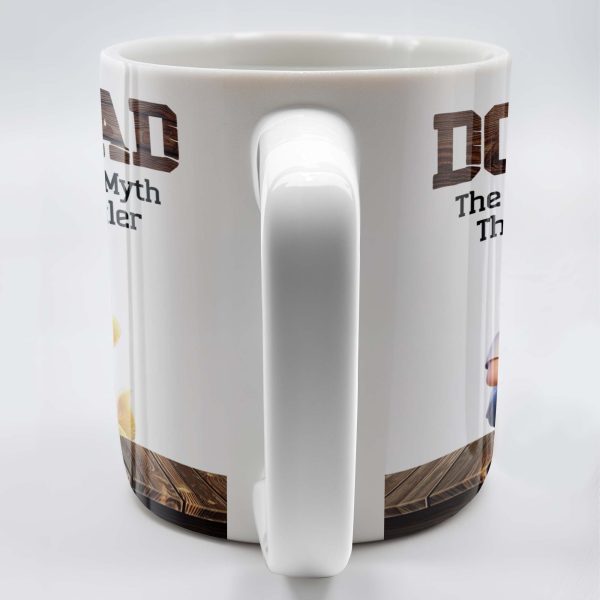 Dog Dad The Man The Myth The Snack Dealer Mug - Personalized Custom Coffee Mug - DOG019_MG Dog Dad The Man The Myth The Snack Dealer Mug - Personalized Custom Coffee Mug - DOG019_MG