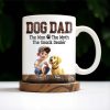 Dog Dad The Man The Myth The Snack Dealer Mug - Personalized Custom Coffee Mug - DOG019_MG Dog Dad The Man The Myth The Snack Dealer Mug - Personalized Custom Coffee Mug - DOG019_MG