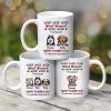 Dog Dad Woof Woof Woof Personalized Mug