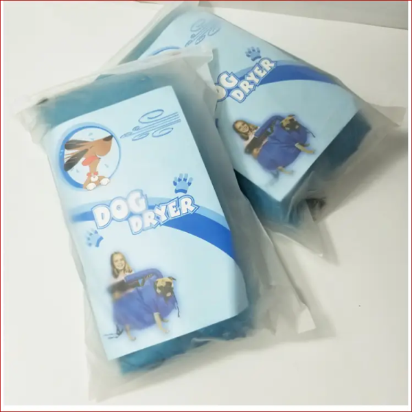 Dog dryer bag. Pet accessories. Quickly and easily dry. Dog dryer bag. Pet accessories. Quickly and easily dry.