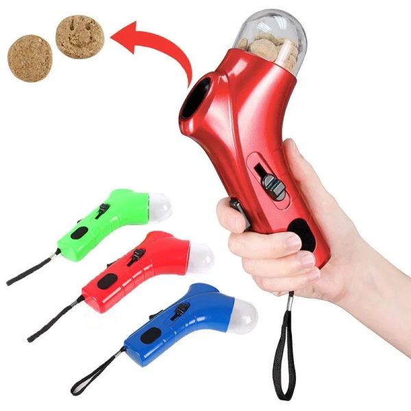 Dog Food Launcher - Interactive Pet Snack Feeder Dog Food Launcher - Interactive Pet Snack Feeder