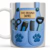 Dog Groomer Professionally Personalized Mug - Personalized Custom Coffee Mug - DOG064_MG Dog Groomer Professionally Personalized Mug - Personalized Custom Coffee Mug - DOG064_MG