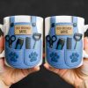 Dog Groomer Professionally Personalized Mug - Personalized Custom Coffee Mug - DOG064_MG Dog Groomer Professionally Personalized Mug - Personalized Custom Coffee Mug - DOG064_MG