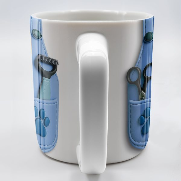 Dog Groomer Professionally Personalized Mug - Personalized Custom Coffee Mug - DOG064_MG Dog Groomer Professionally Personalized Mug - Personalized Custom Coffee Mug - DOG064_MG