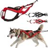 Dog Harness Mushing X Back Training Vest Dog Harness Mushing X Back Training Vest