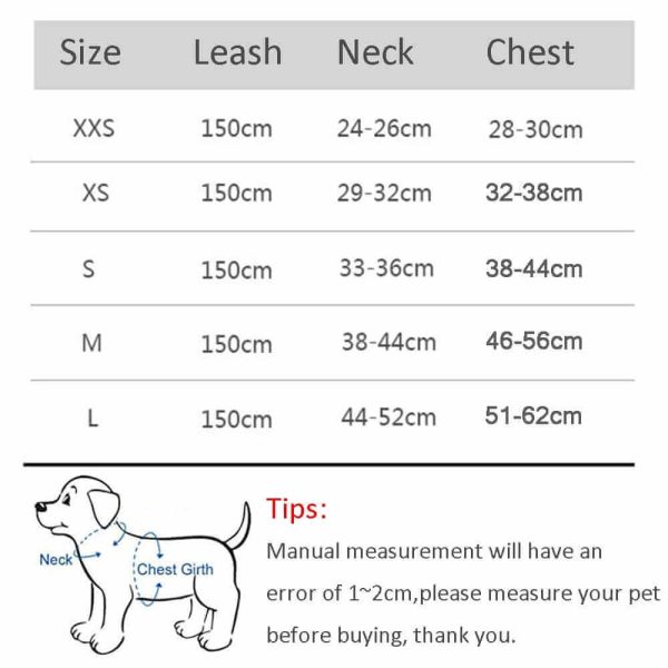 Dog Harness Vest and Leash