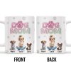 Dog Mom, Cartoon Woman and Dogs - Personalized Custom Coffee Mug - DOG034_MG Dog Mom, Cartoon Woman and Dogs - Personalized Custom Coffee Mug - DOG034_MG