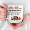 Dog Mom For Life - Dog Personalized Custom Mug - Gift For Pet Owners, Pet Lovers