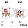 Dog Mom Not Like A Regular Mom - Personalized Mug Dog Mom Not Like A Regular Mom - Personalized Mug