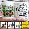 Dogs & Camping Make Me Happy - Personalized Mug Dogs & Camping Make Me Happy - Personalized Mug