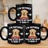 Dogs Have Owners, Cats Have Staff - Dog & Cat Personalized Custom Black Mug - Appreciation, Retirement Gift For Coworkers, Work Friends, Colleagues, Pet Owners, Pet Lovers