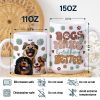 Dogs Make Everything Better - 3D Inflated Effect Printed Mug, Personalized White Edge-to-Edge Mug Dogs Make Everything Better - 3D Inflated Effect Printed Mug, Personalized White Edge-to-Edge Mug