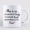 Doll Besties Best Friends In The Amusement Park Personalized Mug