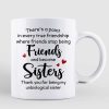 Doll Besties Best Friends Sitting On The Beach Personalized Mug Doll Besties Best Friends Sitting On The Beach Personalized Mug