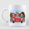 Doll Besties In Car Personalized Mug Doll Besties In Car Personalized Mug