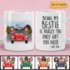 Doll Besties In Car Personalized Mug Doll Besties In Car Personalized Mug