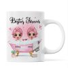 Doll Besties Sisters In The Bathtub Personalized Mug