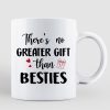 Doll Besties Standing Beside Christmas Tree Personalized Mug