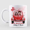 Doll Couple In Car Personalized Mug