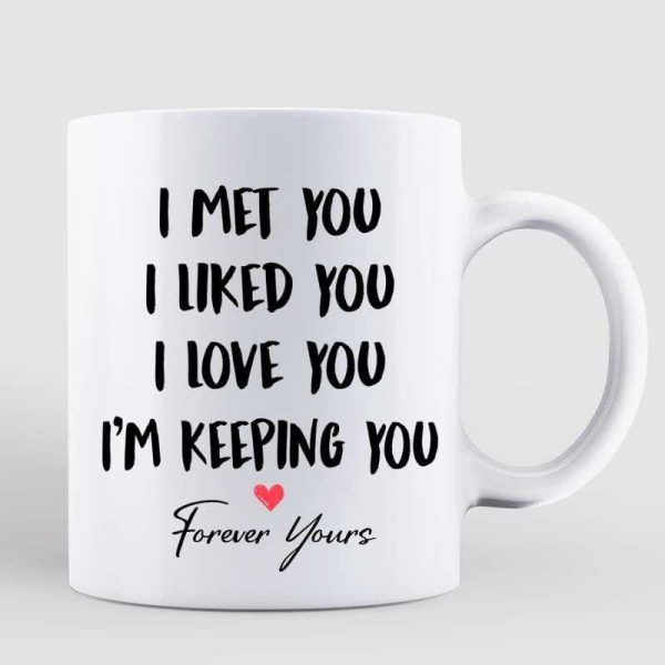 Doll Couple In Car Personalized Mug