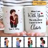 Doll Couple Kissing Romantic Gift For Him For Her Personalized Mug Doll Couple Kissing Romantic Gift For Him For Her Personalized Mug