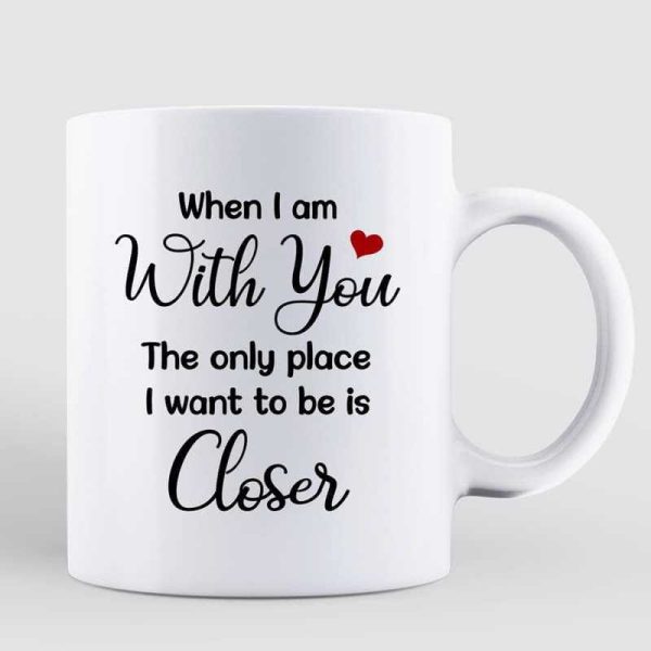 Doll Couple Kissing Romantic Gift For Him For Her Personalized Mug Doll Couple Kissing Romantic Gift For Him For Her Personalized Mug