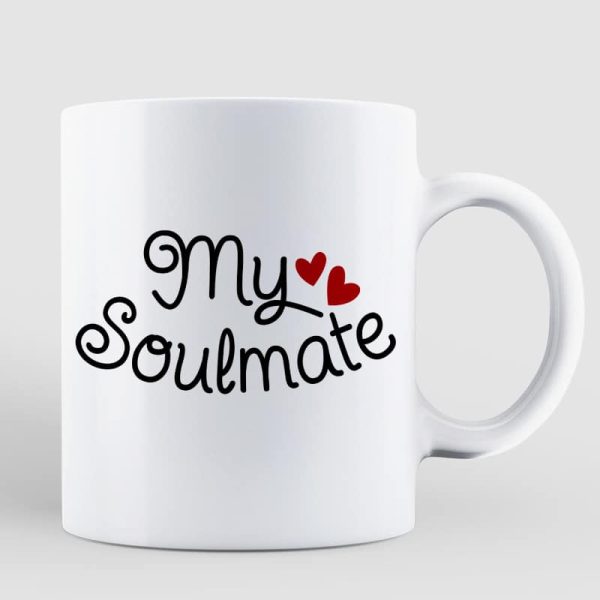 Doll Couple Sitting On Sofa Personalized Mug