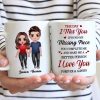 Doll Couple Standing Found My Missing Piece Gift For Him For Her Mug