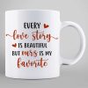 Doll Couple Under Tree Fall Season Personalized Mug Doll Couple Under Tree Fall Season Personalized Mug