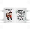 Doll Couple Watercolor Together Since Personalized Mug Doll Couple Watercolor Together Since Personalized Mug
