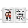 Doll Couple Watercolor Together Since Personalized Mug Doll Couple Watercolor Together Since Personalized Mug