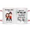 Doll Couple Watercolor Together Since Personalized Mug Doll Couple Watercolor Together Since Personalized Mug